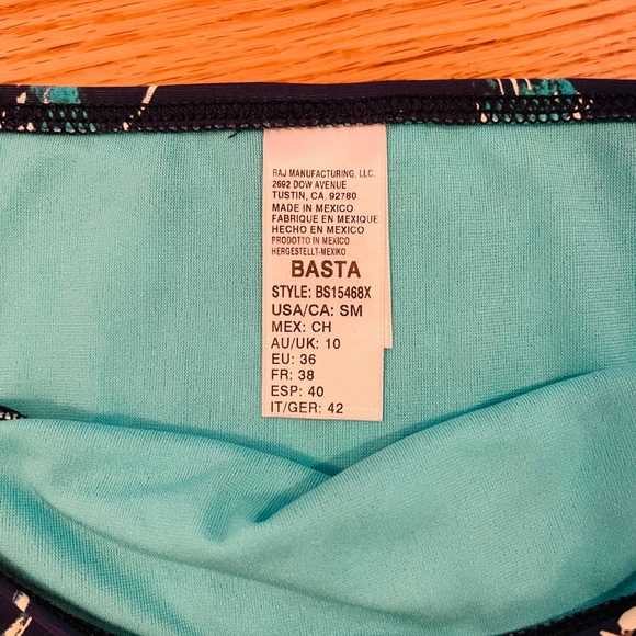 👙 Basta Surf womens blue bikini size small 👙 - Picture 4 of 11